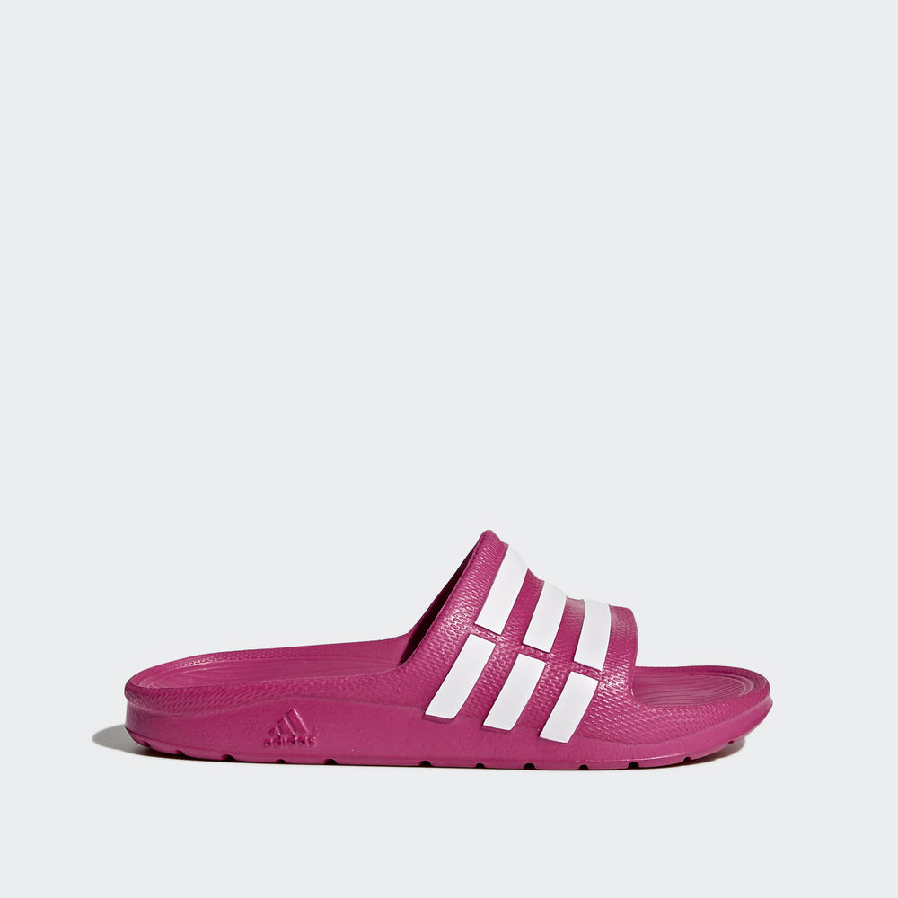 Adidas Duramo Slide - παντοφλες για κοριτσια - Ροζ/Ασπρα,Μέγεθος: EU 27 – 39 1/3 (213ULSCW)